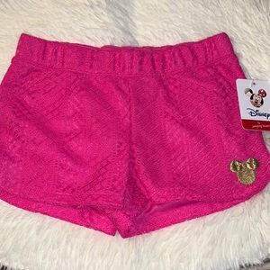 Disney lace shorts